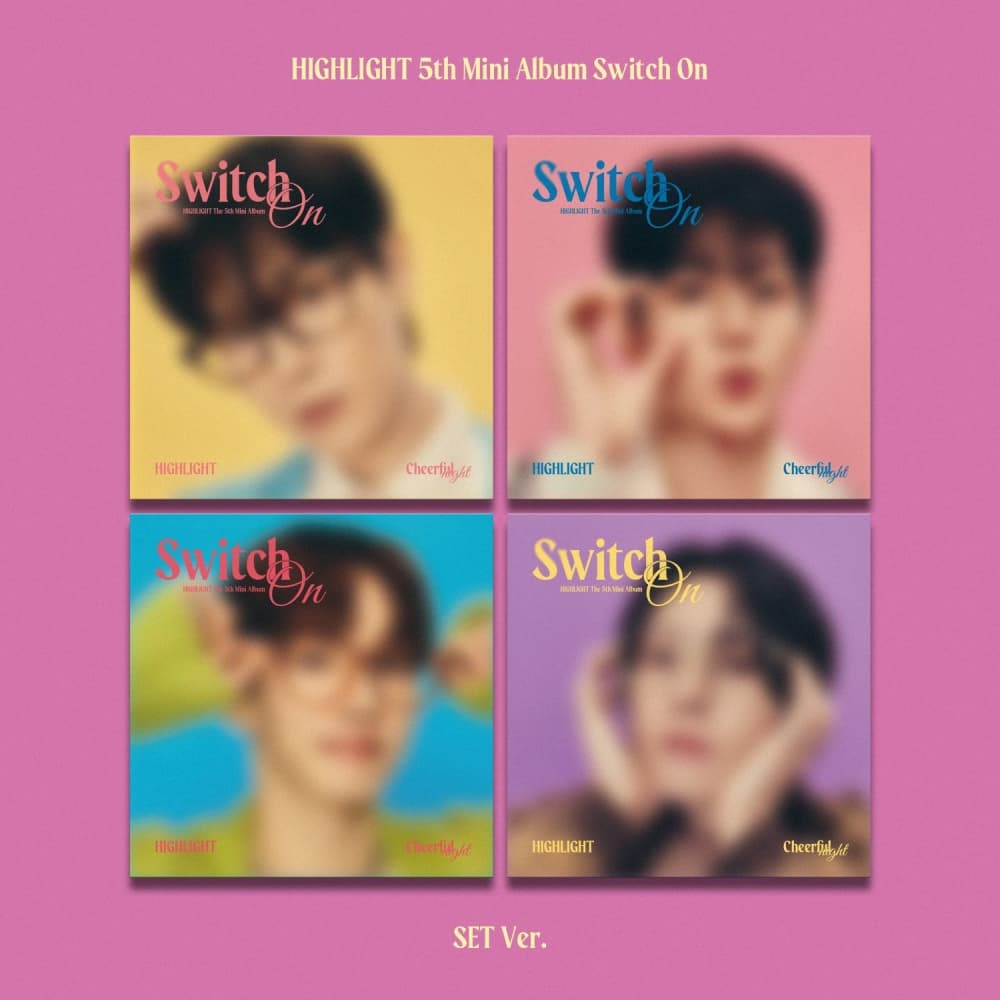 하이라이트 (Highlight) - THE 5th MINI ALBUM [Switch On] (Digipack ver.) (랜덤)