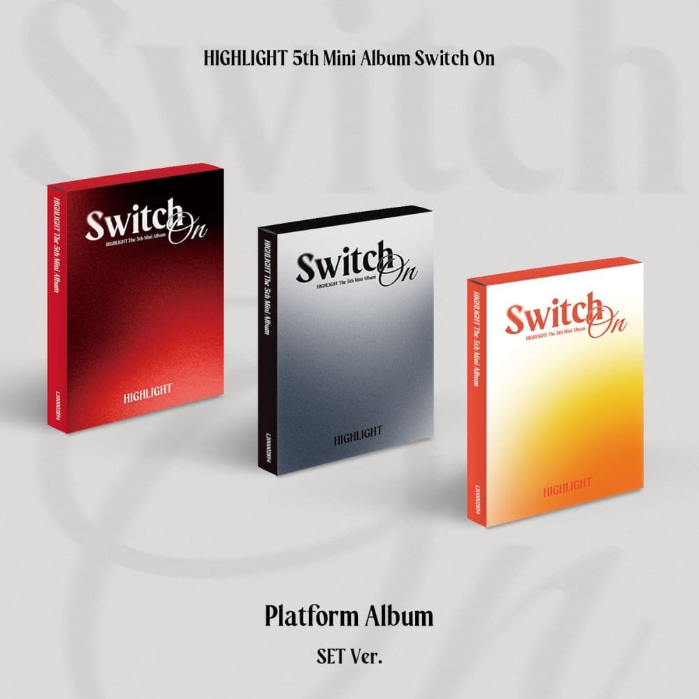 하이라이트 (Highlight) - THE 5th MINI ALBUM [Switch On] (Platform ver.) (랜덤)