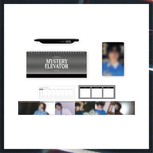 차은우(CHA EUN-WOO)_06.위클리 플래너 세트_2024 Just One 10 Minute [Mystery Elevator] OFFICIAL MD
