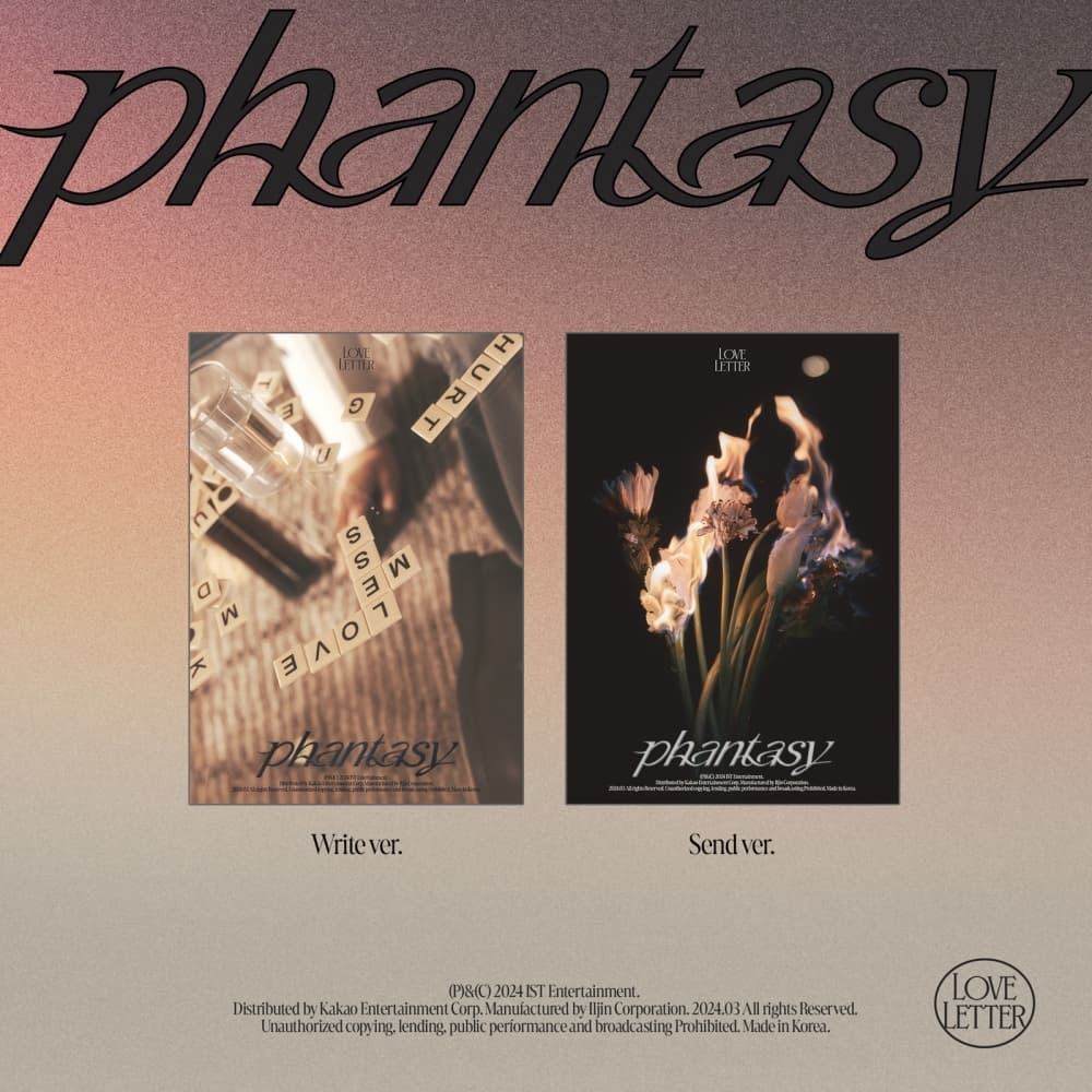 [세트/앨범2종] 더보이즈(THE BOYZ) - 정규 2집 Part.2 [Phantasy_ Pt.3 Love Letter]