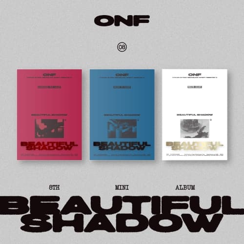 [세트/앨범3종] 온앤오프 (ONF) - 8TH MINI ALBUM [BEAUTIFUL SHADOW]