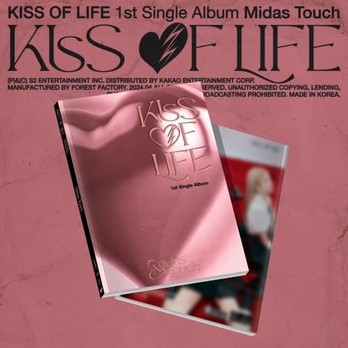 KISS OF LIFE  (키스오브라이프) - 1st Single Album [Midas Touch] (Photobook Ver.)