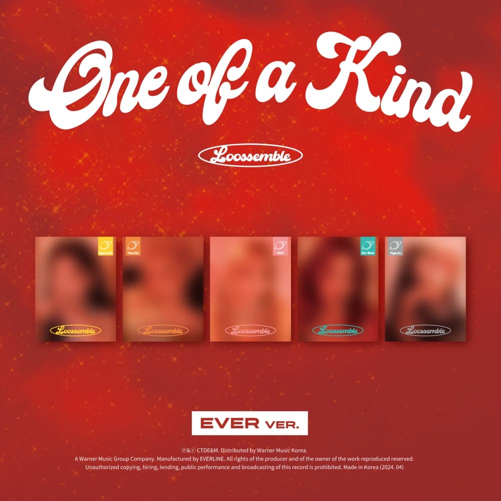 [세트/앨범5종] Loossemble (루셈블) - 2nd Mini Album [One of a Kind] (EVERMUSIC ALBUM Ver.)