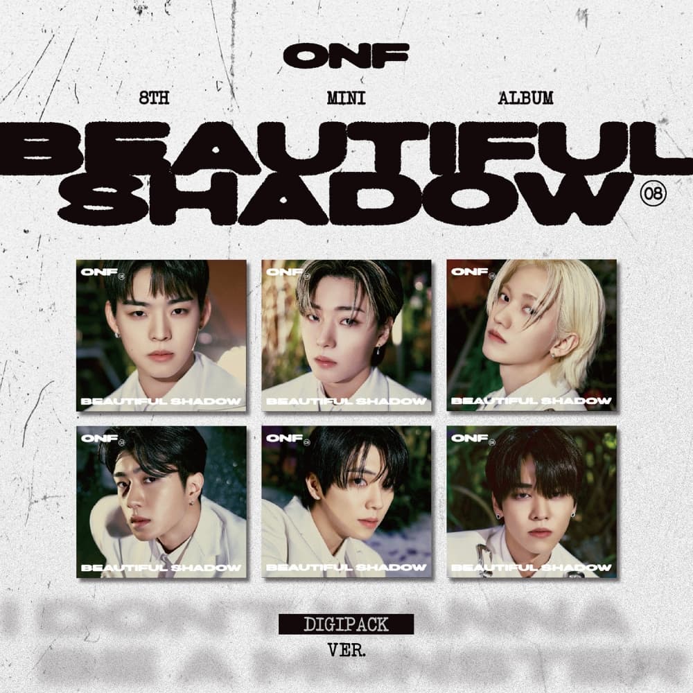 온앤오프 (ONF) - 8TH MINI ALBUM [BEAUTIFUL SHADOW] (DIGIPACK) (랜덤)