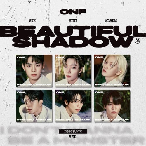 온앤오프 (ONF) - 8TH MINI ALBUM [BEAUTIFUL SHADOW] (DIGIPACK) (랜덤)