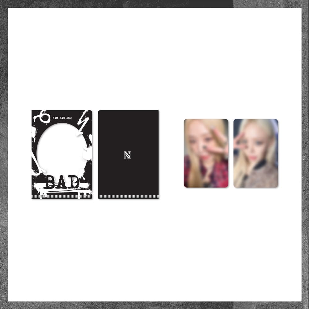 김남주(KIM NAM JOO)_01.미니 L홀더_2024 KIM NAM JOO 2ND SINGLE ALBUM [BAD] OFFICIAL MD