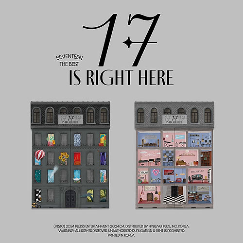 세븐틴 (SEVENTEEN) - BEST ALBUM [17 IS RIGHT HERE] (랜덤)