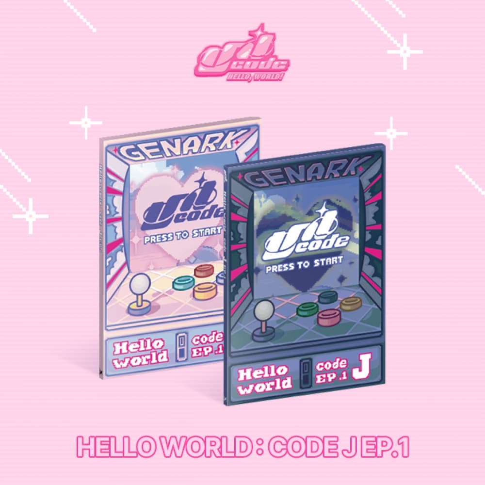 [세트/앨범 2종] 유니코드(UNICODE) - [HELLO WORLD : CODE J EP.1] (랜덤)