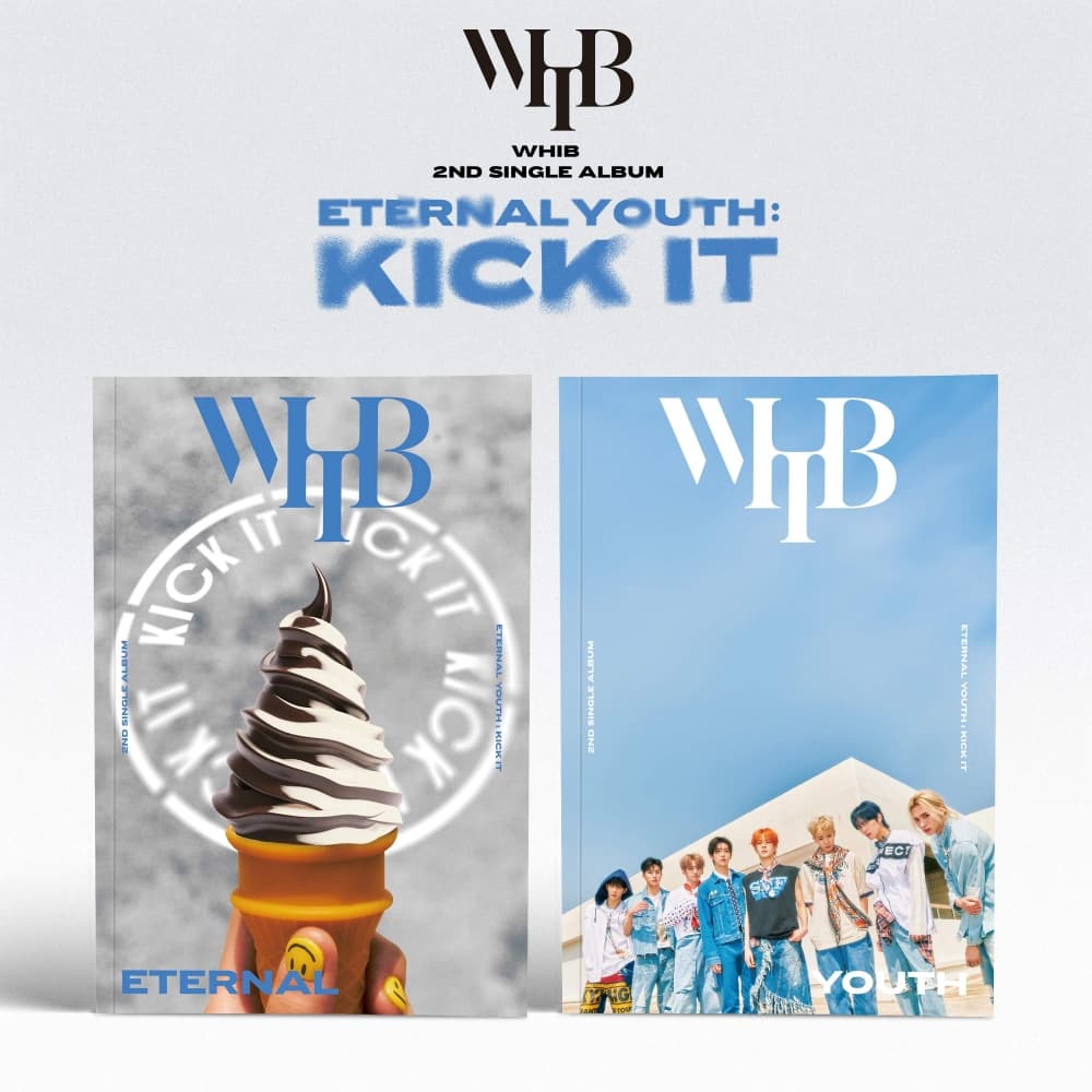 [세트/앨범2종] WHIB (휘브) - 2ND SINGLE ALBUM [ETERNAL YOUTH : KICK IT]