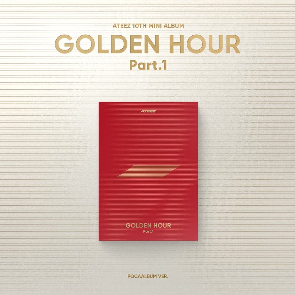 에이티즈 (ATEEZ) - 10th Mini Album [GOLDEN HOUR : Part.1] (POCAALBUM VER.)