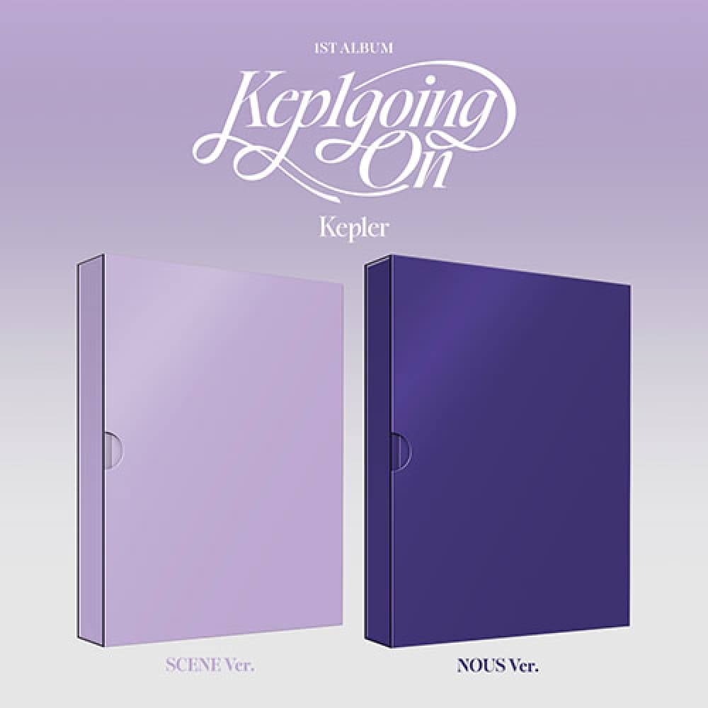 [세트/앨범2종] 케플러 (Kep1er) - 1st Album [Kep1going On]