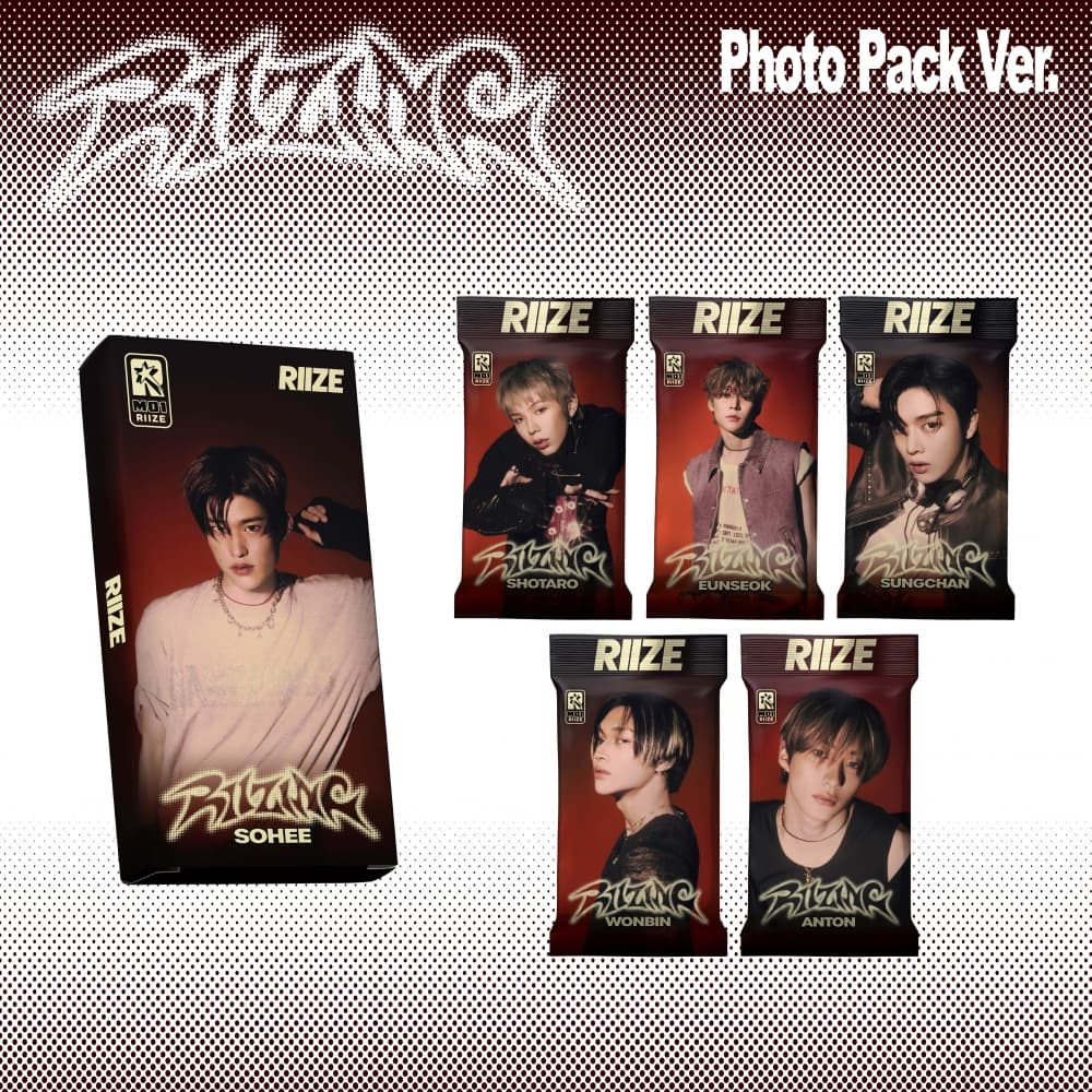 [세트/앨범6종] RIIZE - 미니1집 [RIIZING] (Photo Pack Ver.스마트앨범)