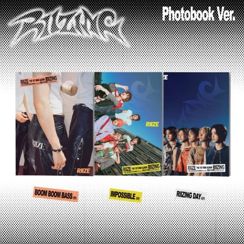 [세트/앨범3종] RIIZE - 미니1집 [RIIZING] (Photo Book Ver.)