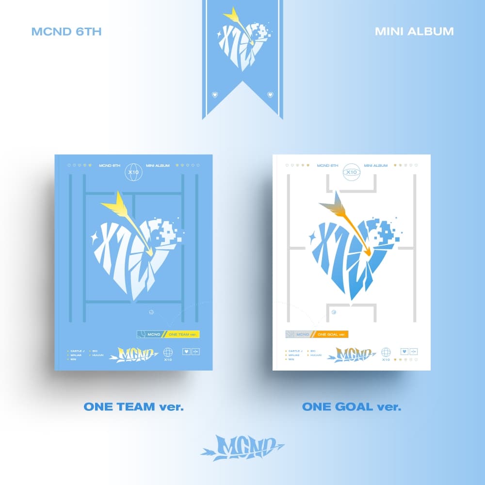 엠씨엔디 (MCND) - 6th MINI ALBUM [X10] (ONE GOAL ver.)