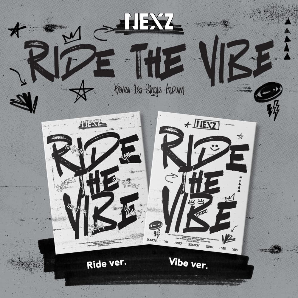 NEXZ (넥스지) - Korea 1st Single Album [Ride the Vibe] (일반반) (랜덤)