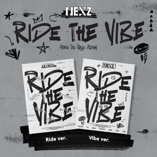 [세트/앨범2종] NEXZ (넥스지) - Korea 1st Single Album [Ride the Vibe] (일반반)