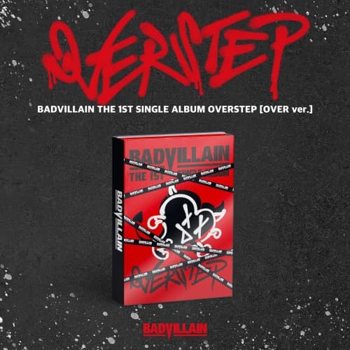 배드빌런 (BADVILLAIN) - 싱글1집 [OVERSTEP] (OVER ver.)