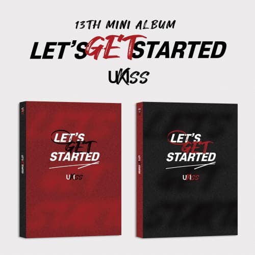 [세트/앨범2종] 유키스 (U-Kiss) - 13th Mini Album [LET’S GET STARTED]