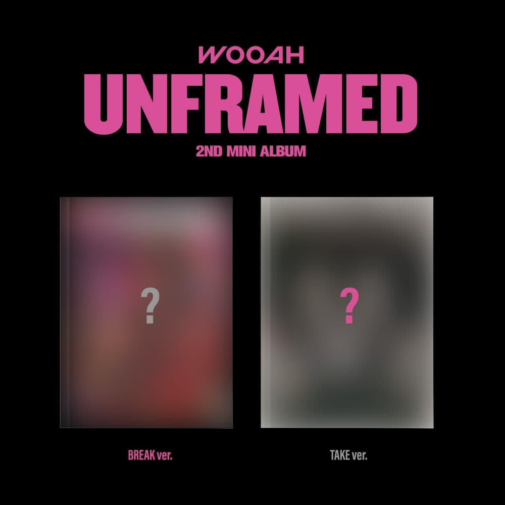[세트/앨범2종] WOOAH (우아) - 2ND MINI ALBUM [UNFRAMED]