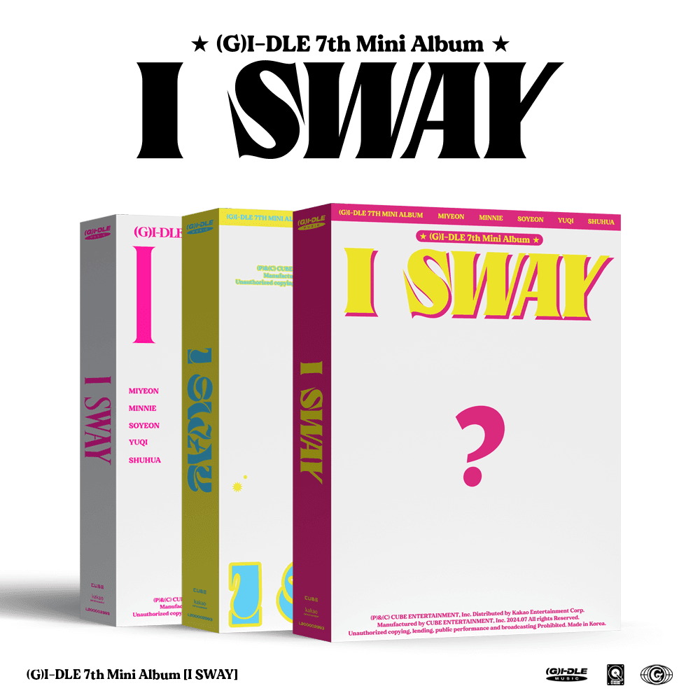 (여자)아이들 - 미니7집 [I SWAY] (랜덤)