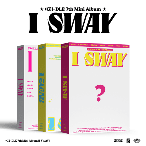 (여자)아이들 - 미니7집 [I SWAY] (랜덤)