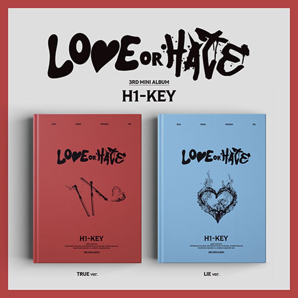 하이키 (H1-KEY) - 3rd Mini Album [LOVE or HATE](랜덤)