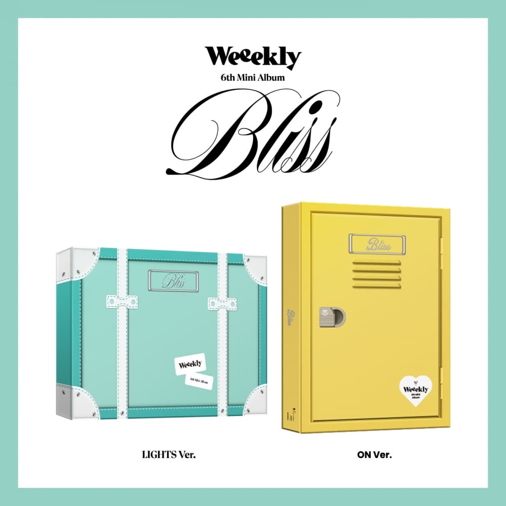 [세트/앨범2종] 위클리 (Weeekly) - 6th Mini Album [Bliss]