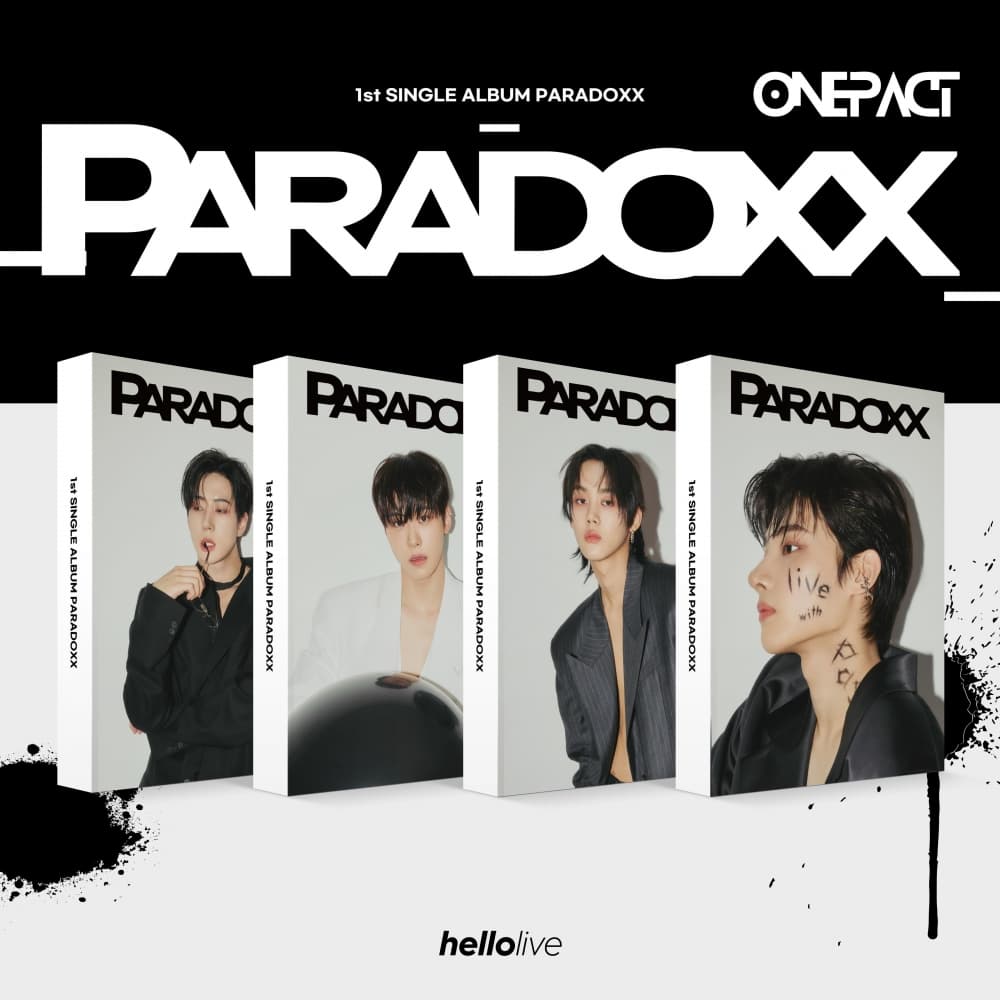 원팩트 (ONE PACT) - 1ST SINGLE [PARADOXX] (hello Photocard Album) (랜덤)