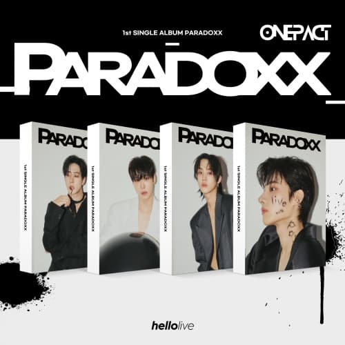 원팩트 (ONE PACT) - 1ST SINGLE [PARADOXX] (hello Photocard Album) (랜덤)