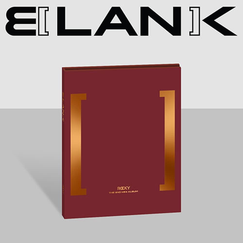 라키 (ROCKY) - 2nd Mini Album [BLANK] (Burgundy ver)