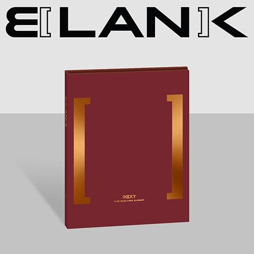 라키 (ROCKY) - 2nd Mini Album [BLANK] (Burgundy ver)