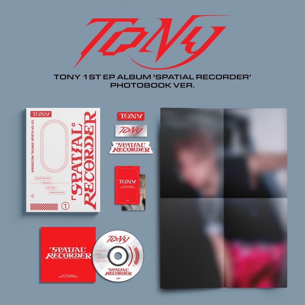 TONY(토니) - 1st EP [SPATIAL RECORDER] (PHOTOBOOK VER.)