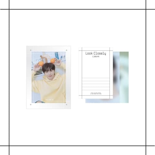 육성재(YOOK SUNG JAE)_03.아크릴 액자 & 엽서 세트_2024 YOOK SUNG JAE POP-UP STORE IN JAPAN OFFICIAL MD