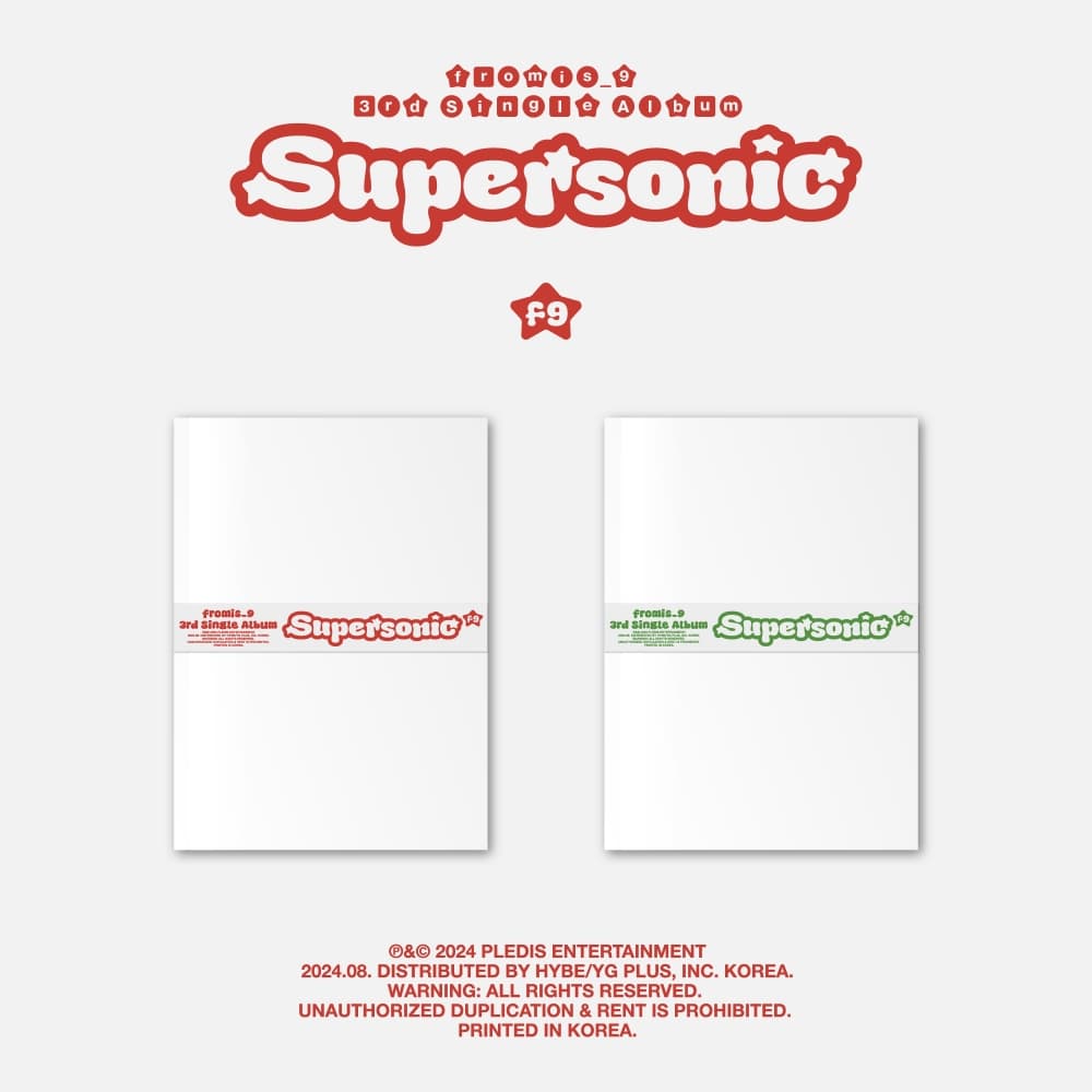 프로미스나인 (fromis_9) - 3rd Single Album [Supersonic] (랜덤)