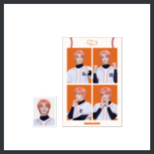 엔시티(NCT)_05.4컷 포토 & 증명사진 세트(야구부 ver.)_2024 NCT [NCT ZONE] POP-UP STORE in JAPAN OFFICIAL MD
