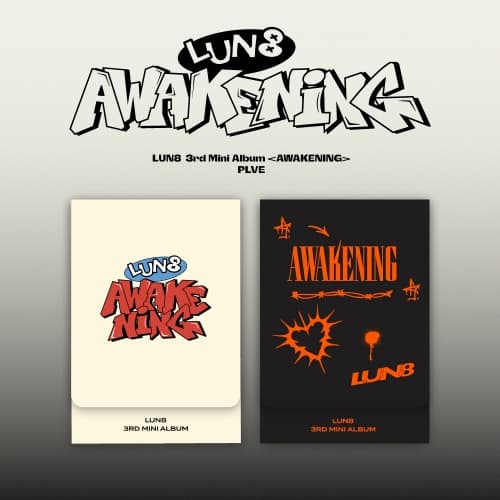[세트/앨범2종] 루네이트 (LUN8) - 3rd Mini Album [AWAKENING] (PLVE)