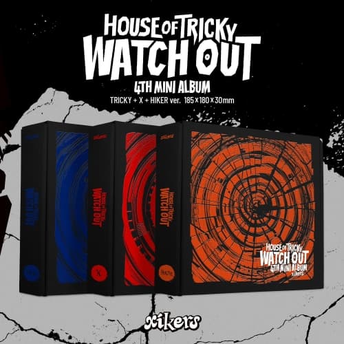 [세트/앨범3종] xikers(싸이커스) - 4TH MINI ALBUM [HOUSE OF TRICKY : WATCH OUT]