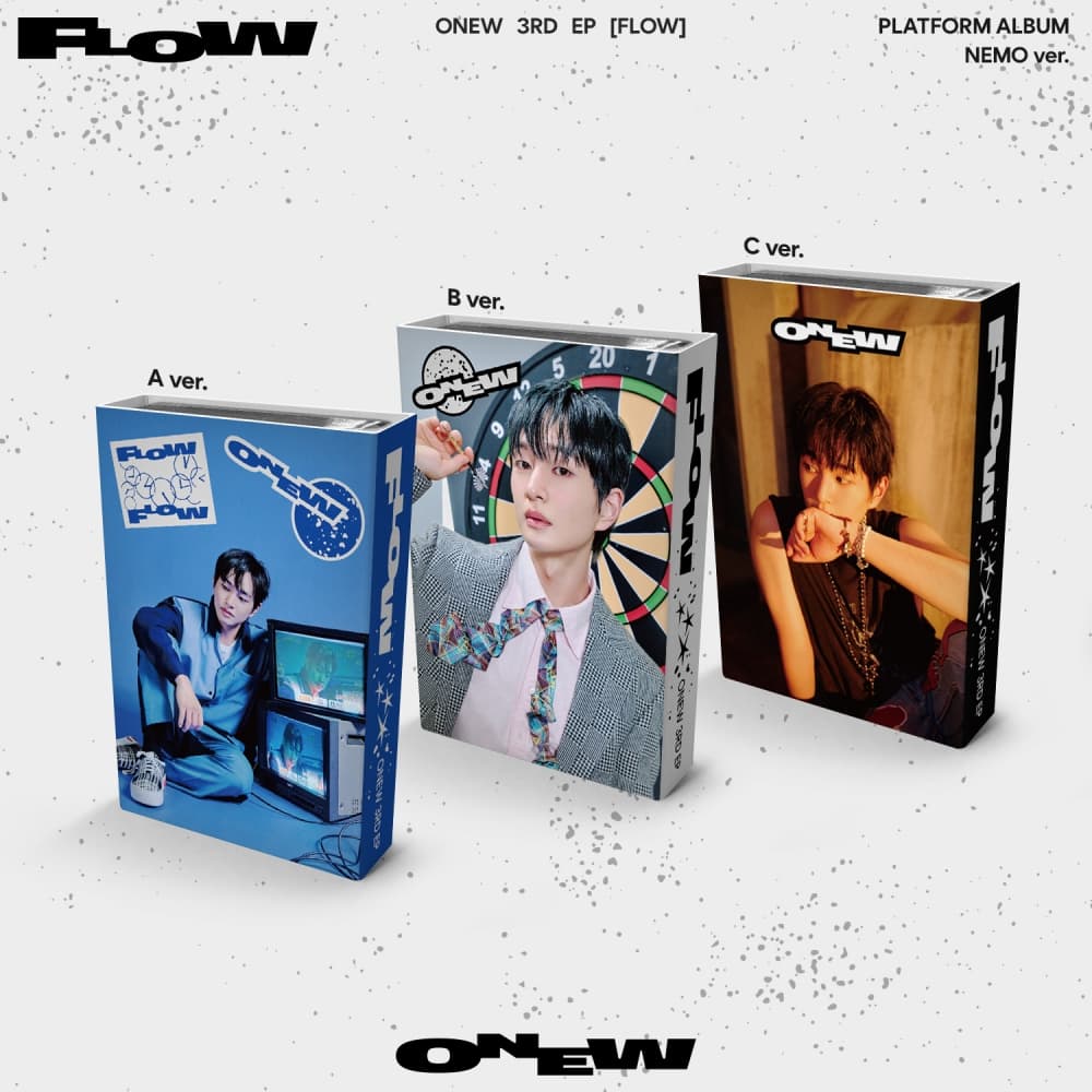 온유(ONEW) - 미니앨범3집 [FLOW] (NEMO Ver./랜덤)