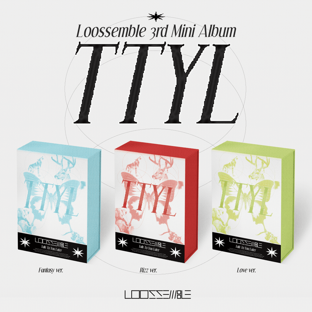 [세트/앨범3종] 루셈블 (Loossemble) - 3rd Mini Album [TTYL]