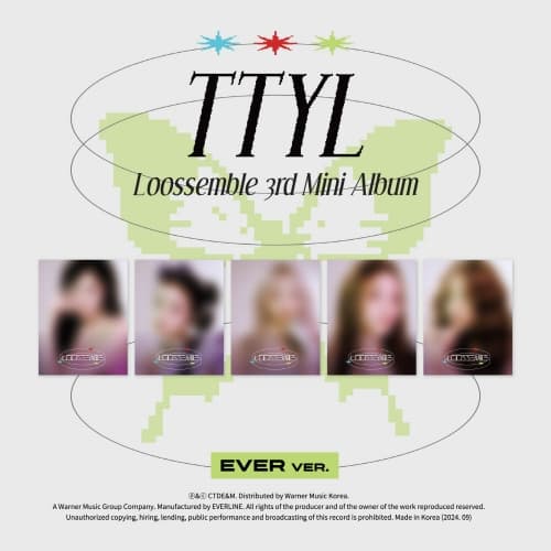 루셈블 (Loossemble) - 3rd Mini Album [TTYL] (EVER MUSIC ALBUM ver. / 랜덤)
