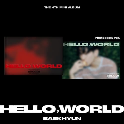 백현 (BAEKHYUN) - 미니4집 [Hello, World] (Photobook Ver./랜덤)
