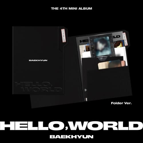 백현 (BAEKHYUN) - 미니4집 [Hello, World] (Folder Ver.)