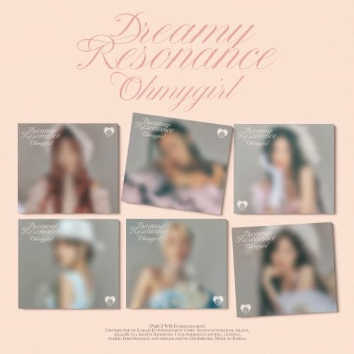 [세트/앨범6종] 오마이걸(OH MY GIRL) - 미니10집 [Dreamy Resonance] (Digipack)