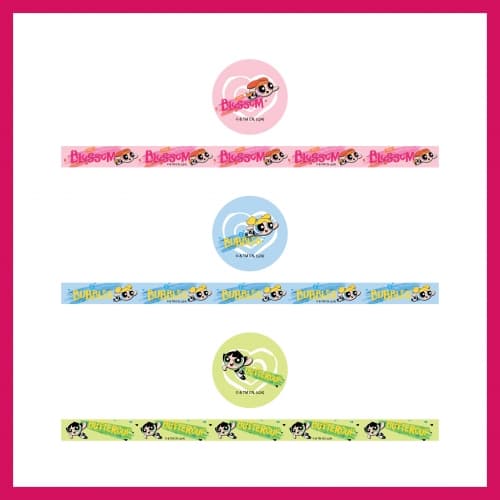 파워퍼프걸(THE POWERPUFF GIRLS)_02.마스킹테이프_2024 THE POWERPUFF GIRLS POP-UP STORE OFFICIAL MD