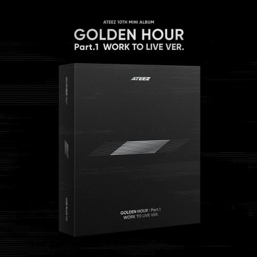 ATEEZ(에이티즈) - 10th Mini Album [GOLDEN HOUR : Part.1 ‘WORK TO LIVE VER.’]