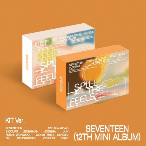 세븐틴 (SEVENTEEN) - 12th Mini Album [SPILL THE FEELS] (KiT Ver. / 랜덤)