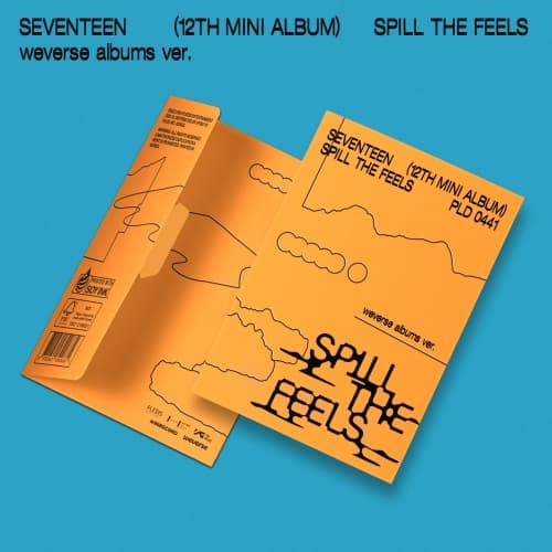세븐틴 (SEVENTEEN) - 12th Mini Album [SPILL THE FEELS] (Weverse Albums ver. / 랜덤)
