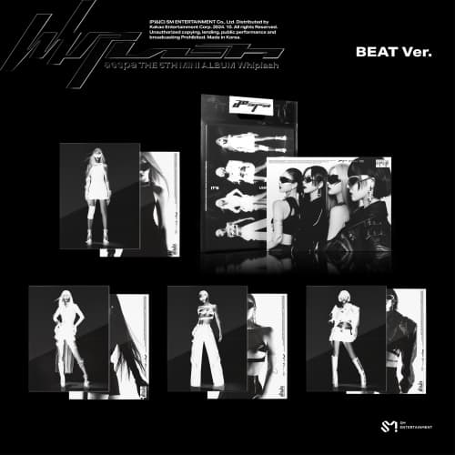 [세트/앨범5종] 에스파 (aespa) - 미니5집 [Whiplash] (BEAT Ver.)