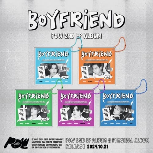 POW (파우) - 2nd EP Album(랜덤)