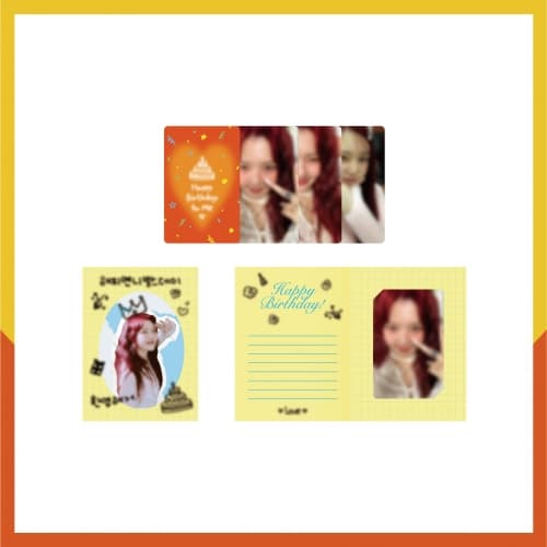 예린(YERIN)_02.생일메시지카드_2024 YERIN'S POP-UP STORE OFFICIAL MD